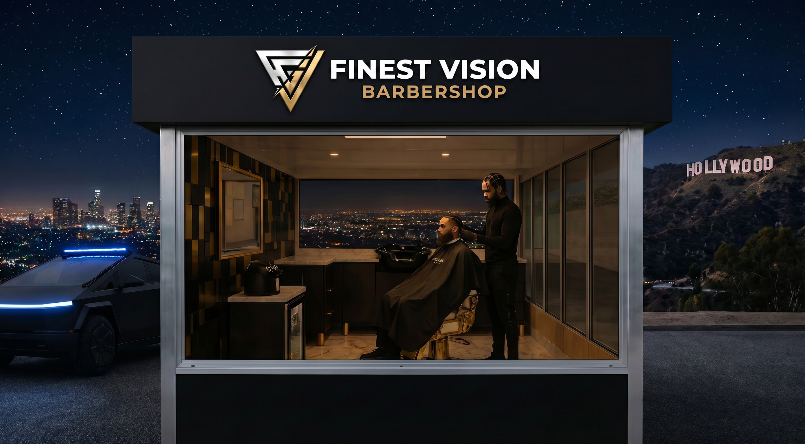 Finest Vision Barbershop — Hollywood Hills