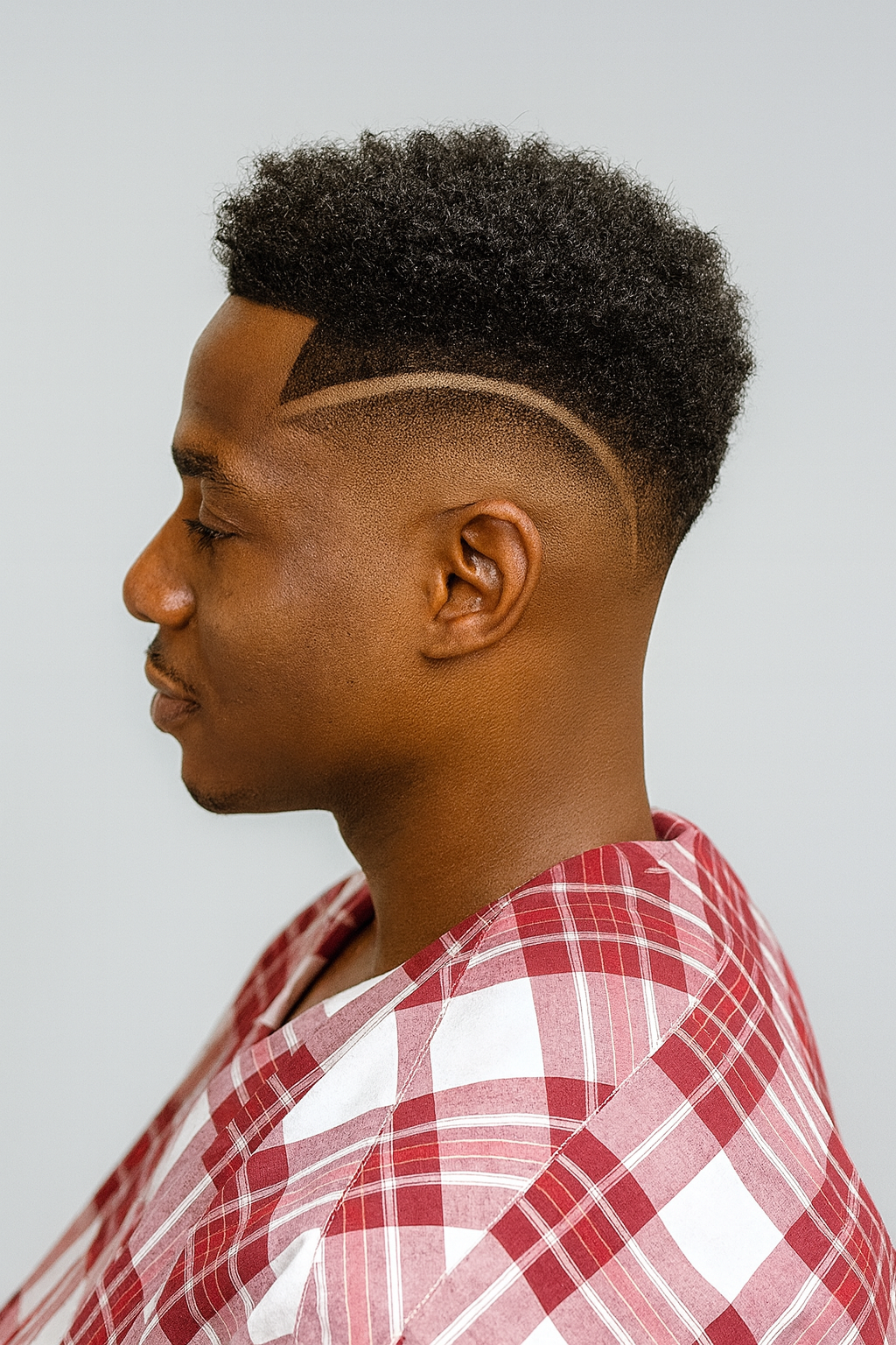 Precision fade with design line — Finest Vision