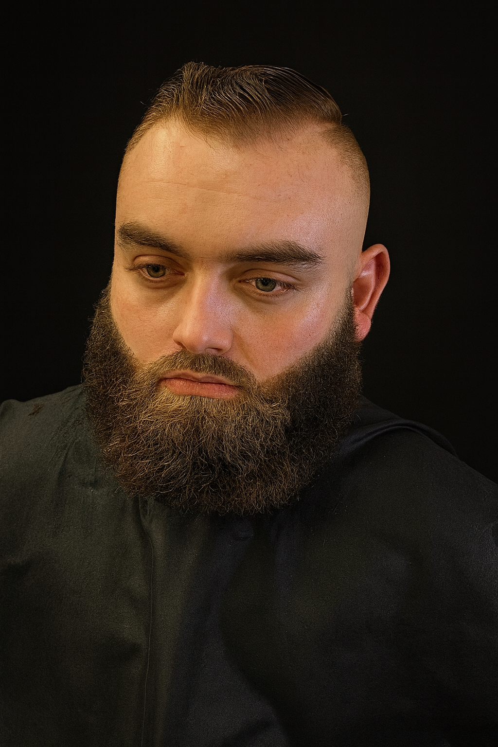 Skin fade with beard sculpt — Finest Vision