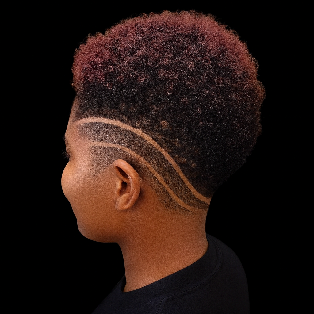 Color treated cut with design lines — Finest Vision